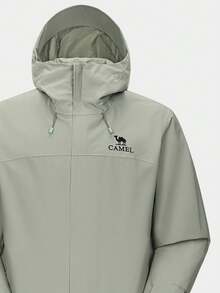 CAMEL CROWN Men's Single Layer Windbreaker, Lightweight Windproof Waterproof Jacket For Summer Hiking - Battleship Green - View 2