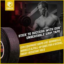 Multipurpose Cloth Tape 60 Feet - I For Hockey, Lacrosse, Baseball Bats, Pull-Up Bars & More