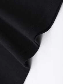 (220 Cotton T-Shirt)Dream Big Hustle Hard Tee Men's 100% Cotton Y2K Style Graphic Tee - Soft Casual Crew Neck Short Sleeve, Black