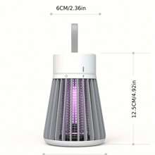 Bug Zapper, Mosquito Zapper Fly Trap Mosquito Killer Lamp USB Electric Radiationless LED Mute Bed Bug Killer Indoor For Mosquito Insect Gnat Moth Fruit Flies With A Small Brush