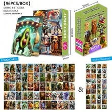 92 件意大利 Brainrot Animals‌ TungTungTung Sahur、Tung Tung Sahur 卡、Tralalero Tralala、Lirili Larlla、Bombardiro Ctocodilo、Boneca Ambalam、Brr Brr Patapim，适用于派对游戏、卡片收藏、派对礼物、主题派对游戏、生日礼物