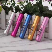 1pc Perfume Spray Bottle, Refillable Portable Travel Bottle, Perfume Atomizer, Liquid Container, Suitable For Cosmetics, Convenient And Long-Lasting, A Must-Have For Travel, And An Ideal Gift Choice (Rose Red) - 玫瑰紅 - 查看 5