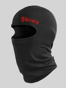 Musion 1pc Shiesty Hip Hop Motorcycle Balaclava Breathable Cycling Face Mask Thermal Ski Neck Gaiter Headwear For Riding And Outdoor Sport