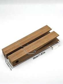 1 pieza de bastidor para toallas grande de madera con ganchos, decoración moderna de la pared para baño y lavandería en estilo de granja