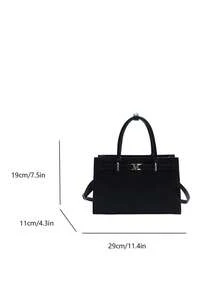 时尚百搭高端简约单肩手提包，斜挎手提包，适合工作和通勤