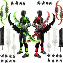 Accesorios de figura de acción T13 personalizados impresos en 3D, decoración de escritorio coleccionable con 13 articulaciones móviles, juguete posable T-13 impreso en 3D - Multicolor 2 - Ver 8