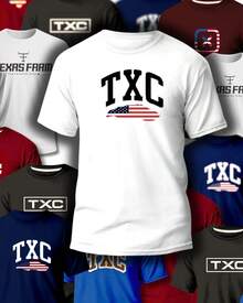 Kit 5 Or 3 TXC Men's T-Shirt Texas T-Shirt Assorted Rubberized Print Country Rodeo - 5件套T卹 - 查看 8