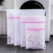 3/6pcs Pink Laundry Bags - Fine Mesh, Durable Washing Machine Organizer Bags, Garment Care Bags, Suitable For Delicate Clothes, Bras, Socks And Underwear, Suitable For Travel Laundry Bags - Multicolor - View 10