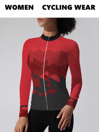 2025 新款骑行服 女士长袖骑行服