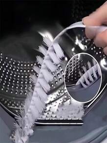 1/2/5件套滚筒洗衣机清洁刷 洗衣机滚筒内壁清洁刷 专用长柄刷 内壁缝隙刷 - 适用于清洁洗衣机、空调、风扇、管道、家用清洁工具