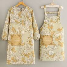Aprons - Princess Suspender Dress [shell Flower] Blue - View 11