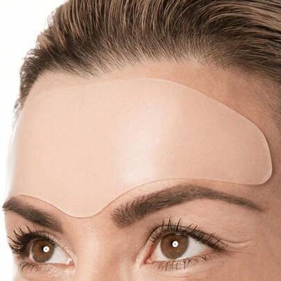 Silicone Forehead Patch, Forehead Wrinkle Patch, Facial Care Patch, Skin-Friendly, Portable For Sleeping Use, Smooth Skin, Enhance Skin Elasticity