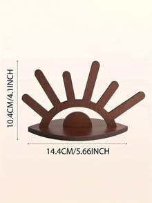 1pc Customized Wooden Ring Display Stand, Jewelry Organizer Holder For Rings, Bracelets, Necklaces