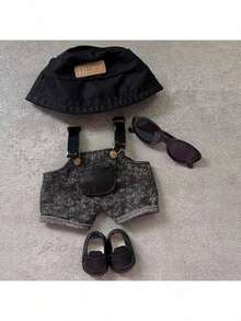 1pc Doll Outfit, Includes Jumpsuit, Hooded Jacket, Overalls, Suitable For 1st, 2nd, 3rd Generation Dolls