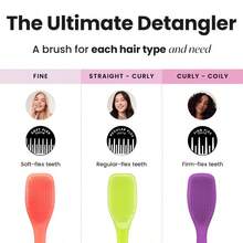 Neon Green Essential Detangler Brush - Wet & Dry Hair,Hair Tools,Hair Items,Travel Essential,Travel,Barber,Hairstylist,Barber Accessories,Valentine's Day,Hair Supplies,Hair Stylist,Barbershop,Salon,Vacation Essentials,Hair Products,Barbershop,Valentine's Gift,Travel Essentials For Women,Hair Stylist Tools - 1 - View 8
