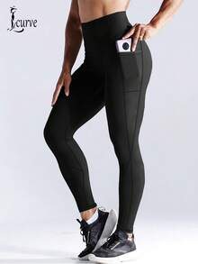 Bộ 3 món quần yoga cỡ lớn, quần legging yoga bó sát, quần chạy bộ bó sát, quần bó eo thon gọn, quần thể thao mùa xuân. - Nhiều màu - Xem 6