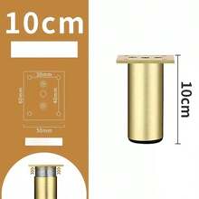 4pcs Aluminum Alloy Furniture Legs - Adjustable Round Sofa Legs, Cabinet Legs, Furniture Feet, Suitable For Cabinets, Desks, Chairs, Sofas, Beds - Multicolor - View 15