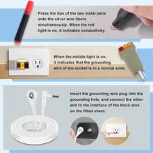 Grounding Sheets King, 90 Organic Cotton+ 0 Pure Silver Fiber, Grounded Bed Sheet Kit, Deep Pocket Grounded Bed Sheet, Relieves Pain - Used For Healthy Sleep Herapy(Gray, King) - 灰色+加大雙人床 - 查看 3