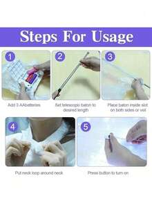 1 件创意彩色 LED 发光蝴蝶舞翅膀（带棍棒）、彩色派对舞蹈舞台表演灯光道具发光斗篷、表演肚皮舞。适用于舞台表演、派对礼品、舞台装饰、节日装饰、房间装饰、家居装饰、主题派对装饰、圣诞节和情人节装饰（不含电池）。 - 彩色 - 查看 10