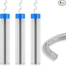 60/40 Solder Wire, 4 PCS Rosin Core Solder, Soldering Wire For Stained Glass, Electrical Soldering, Components Repair (2P 0.8mm/12g And 2P 1mm /15g)