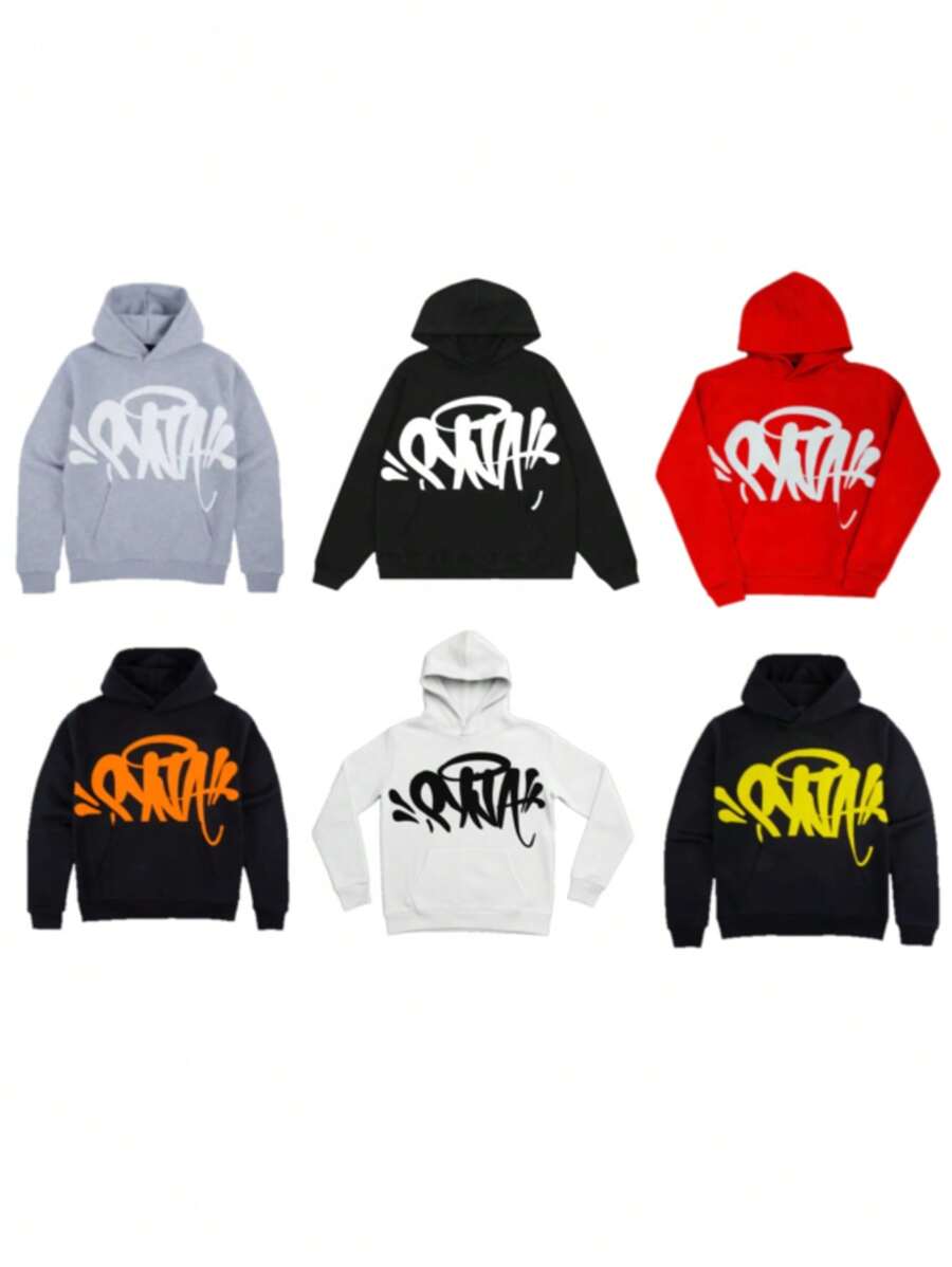 Men's Syn Streetwear UrbanCulture Sweatshirt - 黑色和黃色 - 查看 1