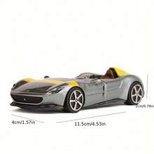 Burago BURAGO Simulation 1:43  SP1 Alloy Car Model Children's Toy Car Ornament Scooter Model Boy Toy Birthday Gift