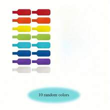 32-Piece Colorful Writable Cable Labels - Durable Wire Labels For Easy Organization And Identification - Multicolor - View 7