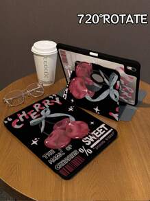 1 Pieza, Funda protectora de iPad de acrílico transparente cristalino con carcasa dura y silicona gruesa anti-colisión con función de encendido/apagado automático, ranura para bolígrafo, anti-caída y delgada, adecuada para iPad 10th/9th, Pro 11 2024/iPad 11 2025, cubierta no magnética, económica y práctica, con diseño hueco en la parte posterior para ver el logotipo, accesorio de funda protectora esencial para oficina y estudio