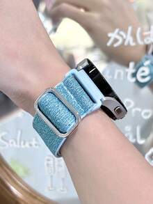 Glittering Watch Band Compatible With Samsung Galaxy Watch 7 Band 40mm 44mm,Dazzling Watch Straps For Galaxy Watch FE 40 Mm/Galaxy Watch 6/6 Classic 5 4 Band 40mm 44mm/20mm, Perfect Gifts For Girls And Ladies