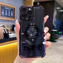 极简主义支架手机壳，防震/TPU 硅胶软边高端保护套，防尘角加厚奢华手机壳兼容三星 Galaxy S24 Ultra/S24 Plus/S24/S23 Ultra/S23 Plus/S23/S22 Ultra/S22 Plus/S22/S21 Ultra/S21 Plus/S21 FE/S23 FE/S20 Ultra/S20 Plus/S20 FE 和支架电镀 + TPU 硅胶软边全覆盖高端保护壳适用于 OPPO A5x/C12 3456789/987654321，适用于 OPPO A12 3456789 987654321 防水防摔防刮