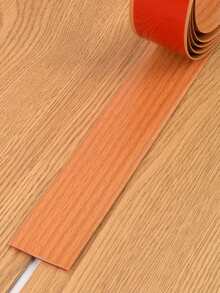 1 pezzo Striscia di transizione per pavimento di 100 cm, autoadesiva, copertura per giunti, soglia per riparare spazi sul pavimento, bordo di transizione per pavimenti in legno laminato, design minimalista in finitura legno di quercia, stile nordico semplice e atmosferico