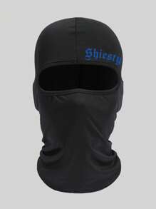 Musion 1pc Shiesty Hip Hop Motorcycle Balaclava Breathable Cycling Face Mask Thermal Ski Neck Gaiter Headwear For Riding And Outdoor Sport