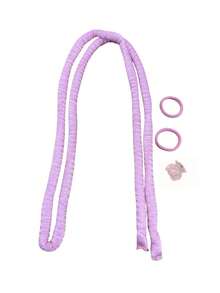 无热卷发棒头带软卷发器无热卷发器慵懒丝绸卷发睡眠头带发带发型工具，返校，旅行度假必备，女士发饰