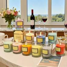 Aromatherapie-Kerzen, romantisches Candlelight-Dinner, Geständnis, Schlafmittel, Schlafzimmer, lang anhaltender Duft, Nische, fortschrittliche romantische kreative Farbornamente, Geburtstagsgeschenk