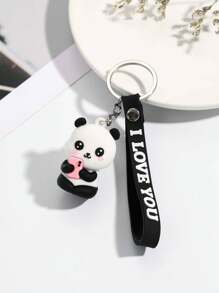 可爱 1 件粉色 PVC 软熊猫形状手机钥匙扣 情人节 情人节汽车配件 包饰 学校背包 哥特 Y2k 万圣节配件 教师节 圣诞节礼物创意 包饰 带身份证夹的挂绳 汽车配件 包饰 - 彩色 - 查看 5