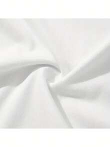 Dizzy Domo Ku Cartoon Graphic T-Shirt - Unisex Casual Short Sleeve Tee With Playful Monster & Glasses Design, 100% Cotton 180GSM, Machine Washable, White, Allseason Apparel | Round Neckline Shirt | Comfortable Fit - trắng - Xem 4