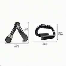 1 Stück Liegestützgriffe mit Schaumstoffgriff, rutschfest für Planks und Calisthenics Krafttraining