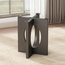 Heavy Duty Dining Table Base 30 Inch Metal Table Leg Modern Reinforced Steel Office Table Base Glass Wood And Marble Table Tops Are All Adaptable