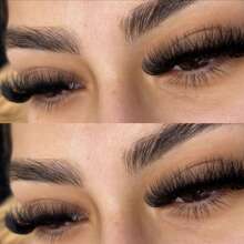 Fluffy Lash Clusters Kit 60D+80D Lash Extension Kit With 10-18MM Thick Individual Lashes Cluster Lash Bond And Seal Remover Tweezers For Eyelash Extension At Home(KIT-60D+80D-280Pcs) - 黑色 - 查看 7