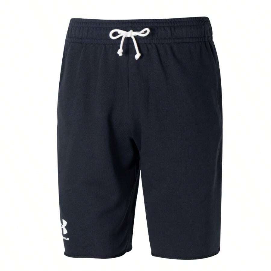 Under Armour UA RIVAL TERRY SHORT休闲裤 极简日常男士运动裤 户外健身训练裤 1361631-001 - 黑色 - 查看 1