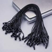 Cordón de etiqueta colgante de poliéster, firmemente cerrado, adecuado para ropa, zapatos, etiquetas de equipaje, etiquetas de regalo, etiquetas de precio y accesorios DIY