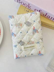 1 件可爱图案印花绗缝女孩旅行护照包、女士护照夹、护照套、文件存储保护套、卡包、钱包、多功能手提包、柔软面料可容纳护照、银行卡、登机牌、身份证、钞票，适用于旅行、度假、节日、送给朋友的生日礼物、伴娘礼物、妈妈礼物、教师礼物、情人节礼物、旅行必需品、邮轮必需品、宿舍必需品 - 彩色 - 查看 21