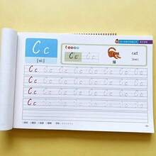 1本学龄前英语字母追踪练习手册，包括有趣的数字追踪和铅笔控制练习、一对一练习、学习用品、学校必需品、返校用品、返校用品、万圣节、圣诞节、新年礼物