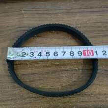 1 correa de cepillo de repuesto de 12,5 pulgadas L.G, correa de transmisión, ideal para una amplia gama de máquinas industriales, equipos y herramientas eléctricas, incluidos compresores pequeños, bombas, cortadoras de césped, taladros y sierras. - Negro - Ver 5