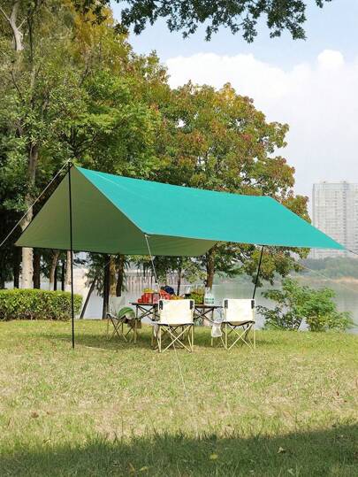 Tenda da esterno, tettoia oversize, pergolato da campeggio, adatto per il campeggio di più persone, antivento, antipioggia, parasole.