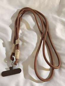 1 件英伦风格撞色编织手机挂绳，短款手持式 INS 手机壳腕带吊饰包包吊坠，男女通用，兼容 、Android 等。送给母亲、家人、朋友、生日、节日的礼物手机吊饰、手机链 - 黑色 - 查看 27