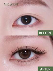 24pcs/Set Pearl Teardrop Lashes MR.WISH False Eyelashes Modern Moment Series - Wang Series - Innocent Big Eyes - J - View 3