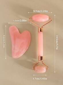1PC Face Beauty Massage Tool Set Including Facial Roller, Massage Board And Body Back Scraping Board, Designed For Multi Area Use On Face, Neck And Body. Smooth And Skin Friendly Surface Fits Facial And Body Contours, Ideal For Daily Relaxation And Massage Care. Compact And Lightweight Design For Easy Storage And Carrying, Suitable For Home Beauty Routine, Personal Care And Relaxing Massage Sessions. Available In Pink And White Colors With A Simple And Elegant Look, Perfect As A Beauty Tool Set, Self Care Accessory Or Thoughtful Gift For Daily Skincare And Body Care Use. - Hồng 2 - Xem 7