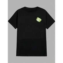 Streetwear T-Shirt Woman Green Woman Queen Fine Herbs Street Fashion Urban Culture Skaters Unisex Male Female 100% Cotton Premium Top Streetwear Launch Immediate Shipping Various Colors!! Plus Size - Black - View 2