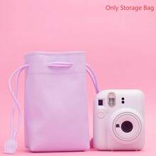 Portable Camera Storage Drawstring Bag Instant Camera Storage Bag Camera Lens Storage Bag For Travel, For Outdoor Gift For Birthday, Back To School Digital Camera Accessories - Multicolor - View 2